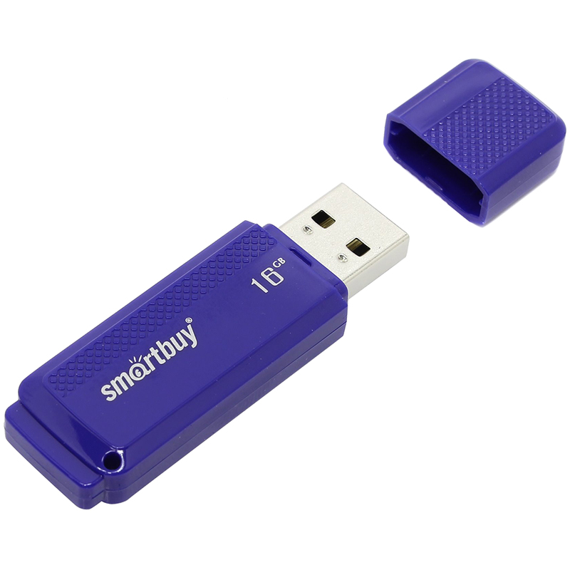    Smart Buy  Dock   16GB, USB 2.0 Flash Drive,  (SB16GBDK-B)