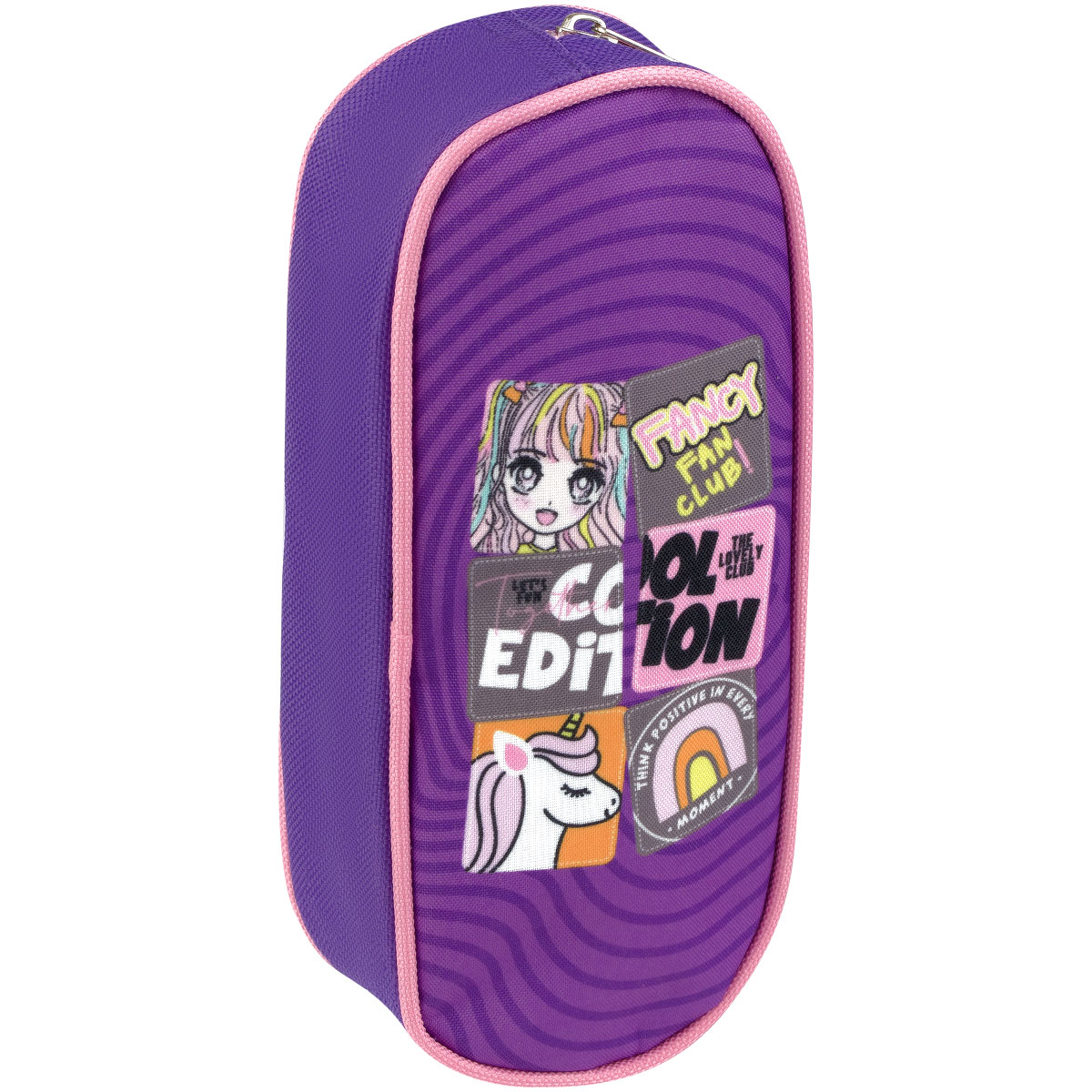 Пенал 210*80*45 ArtSpace "Cool girl", полиэстер Пенал 210*80*45 ArtSpace "Cool girl", полиэстер