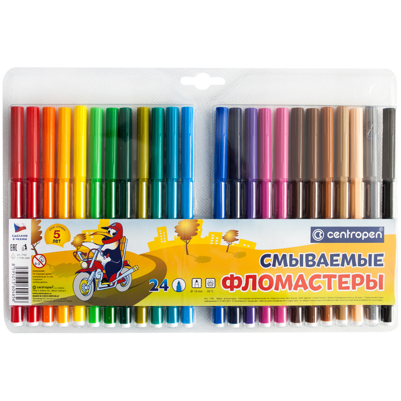    Centropen  Washable , 24., ,  (7 7790 2485)