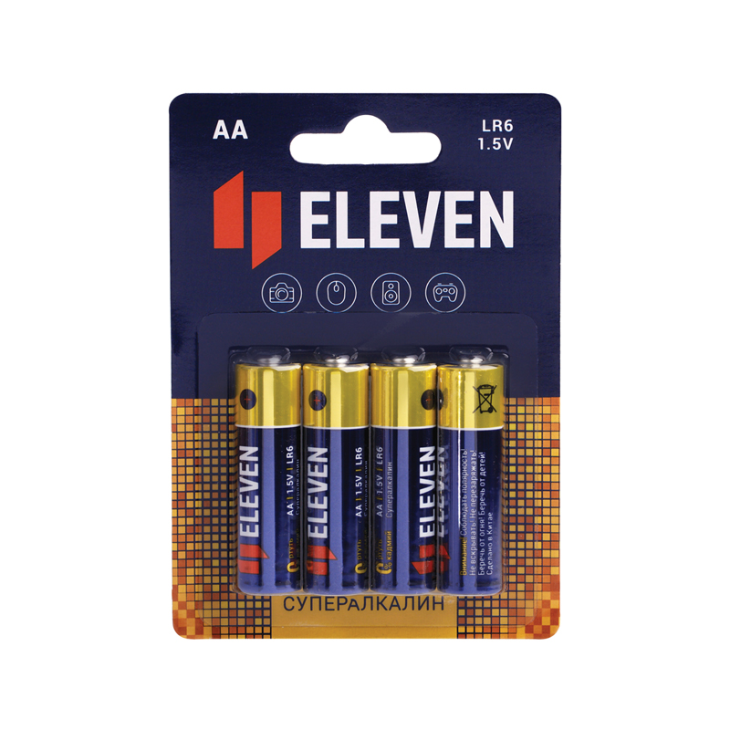    Eleven SUPER AA (LR6) , BC4 (301756)