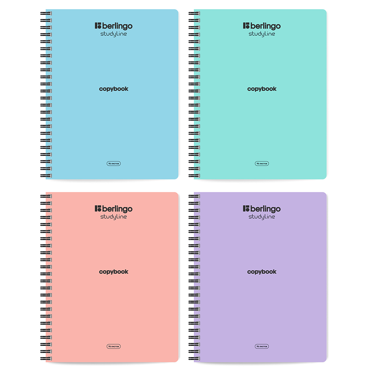 Тетрадь 96л., A5, клетка Berlingo "Instinct", 80г/м2, софт-тач, ассорти Тетрадь 96л., A5, клетка Berlingo "Instinct", 80г/м2, софт-тач, ассорти