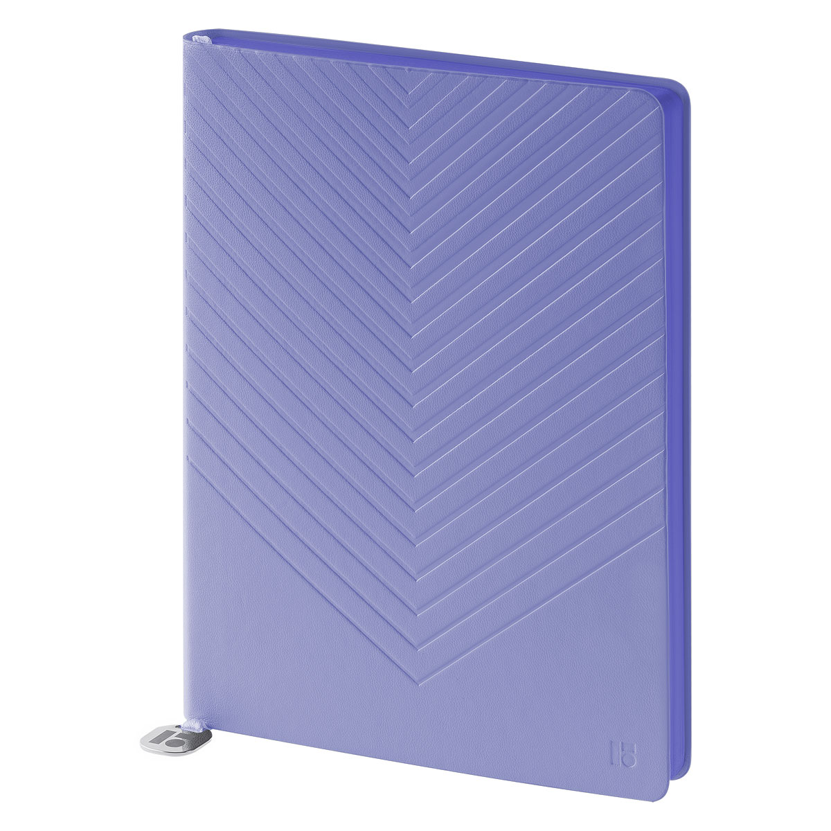 Ежедневник недатированный, А5, 136л., кожзам, Berlingo "Elegance", синий