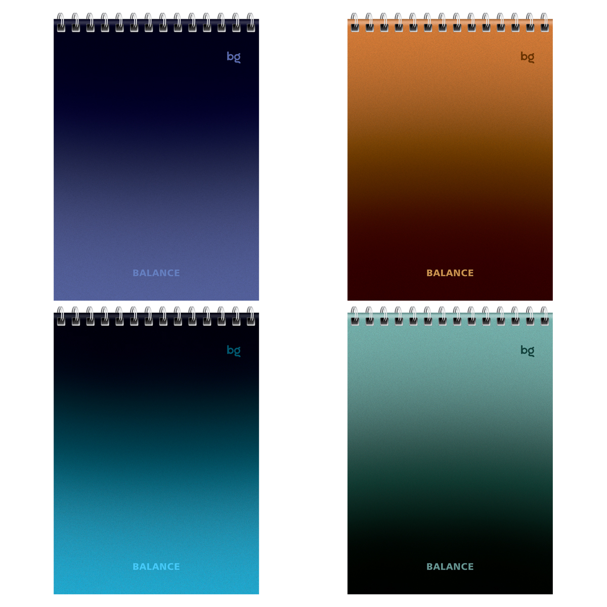 Блокнот А5 40л. на гребне BG "Моноколор. Баланс" Блокнот А5 40л. на гребне BG "Моноколор. Баланс"