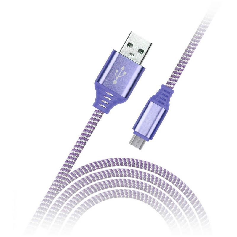  Smartbuy iK-12NS, USB2.0 (A) - microUSB (B),  , 2A output, 1,  (iK-12NS violet)