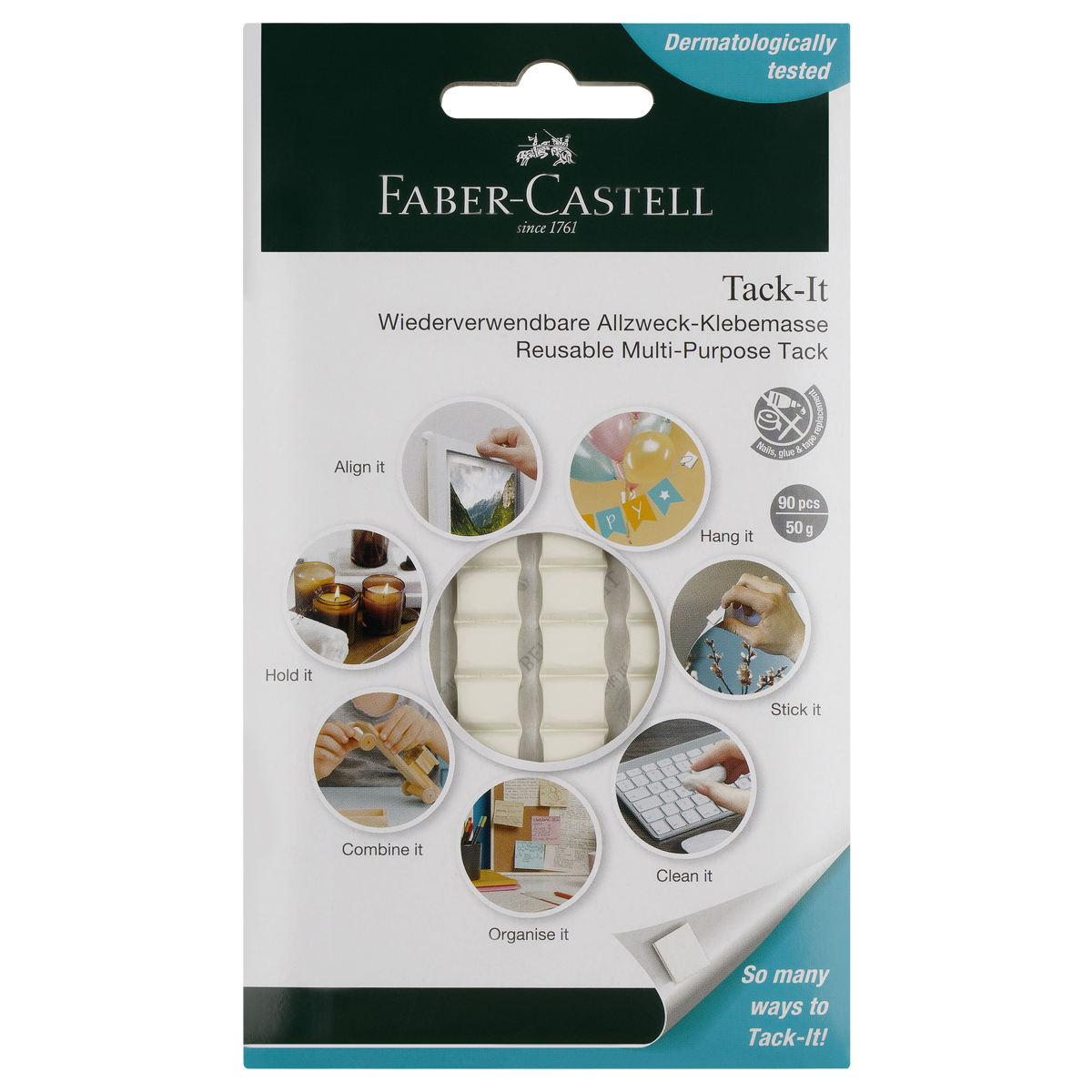      Faber-Castell  Tack-It , 90 , 50., . .,  (589150)