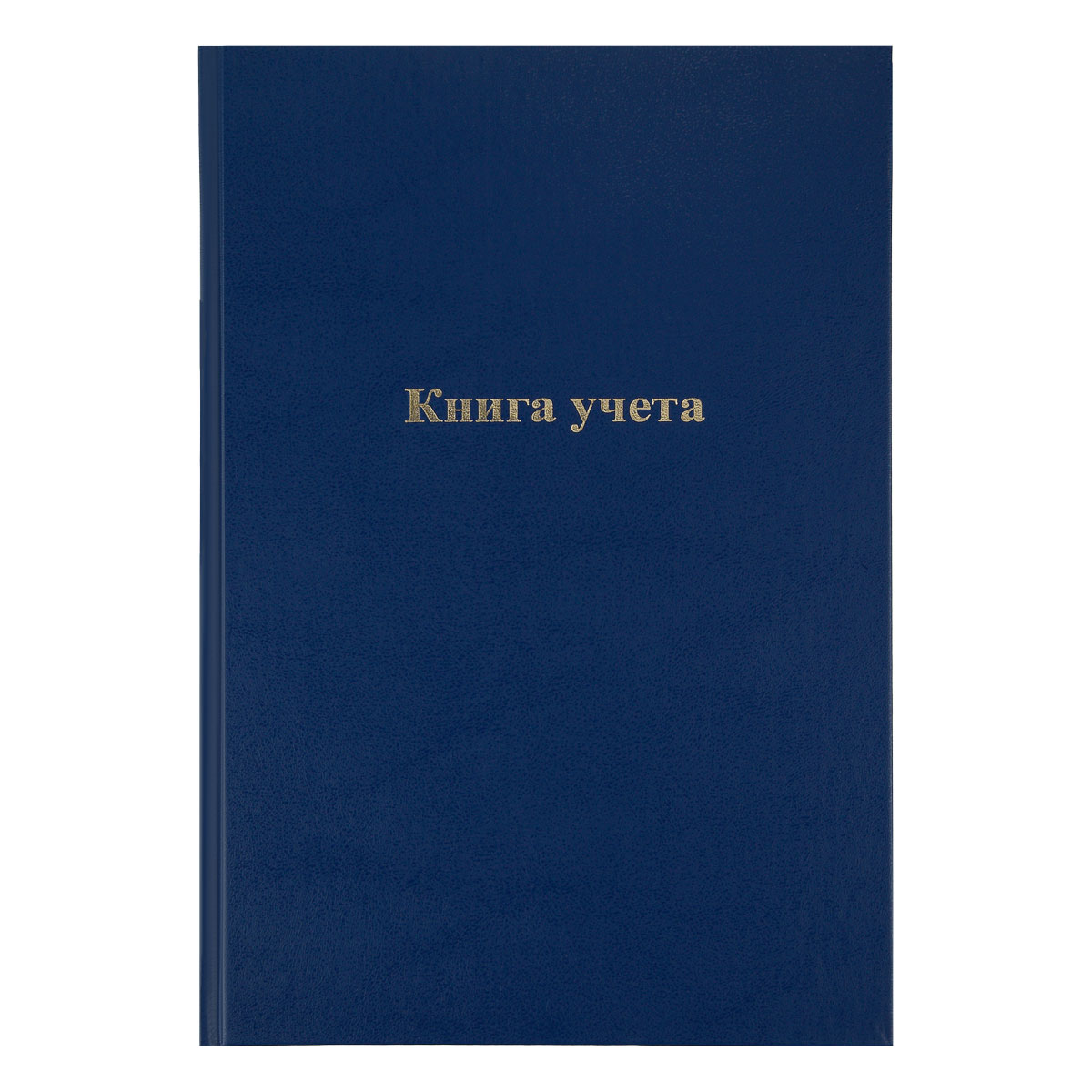 Книга учета OfficeSpace, А4, 144л., клетка, 200*290мм, бумвинил, цвет синий, блок офсетный