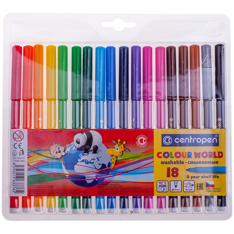    Centropen  Colour World , 18., , ,  (7 7550 1884/7 7550 1801)