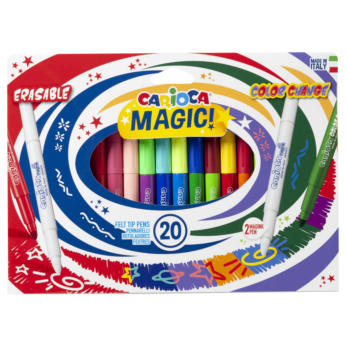     / Carioca  Magic Markers , 18.+2, 20., ,  (41369)