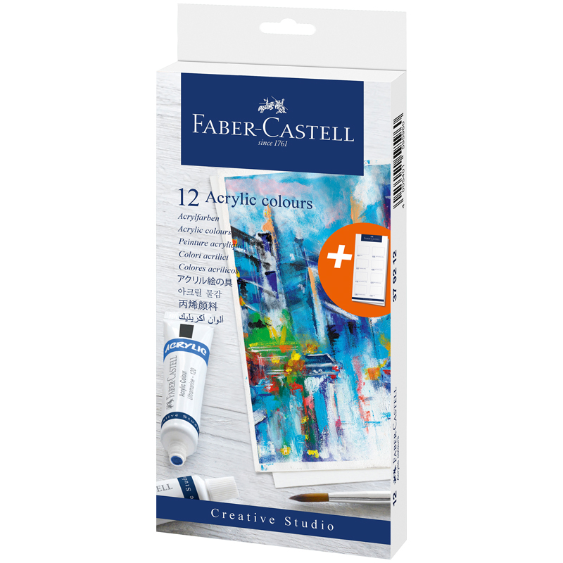     Faber-Castell  Acrylic olour , 12., 20, , . ,  (379212)