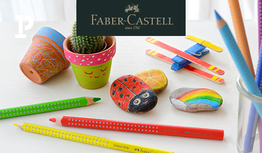 Цветные карандаши Grip от Faber-Castell: необычные поделки