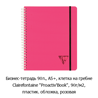 Бизнес-тетрадь Clairefontaine «Proactiv'Book»
