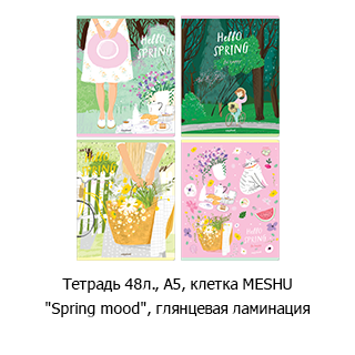 Тетрадь MESHU «Spring mood»