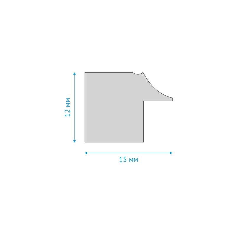 Рамка пластиковая 21*30см, OfficeSpace, №6, темный орех
