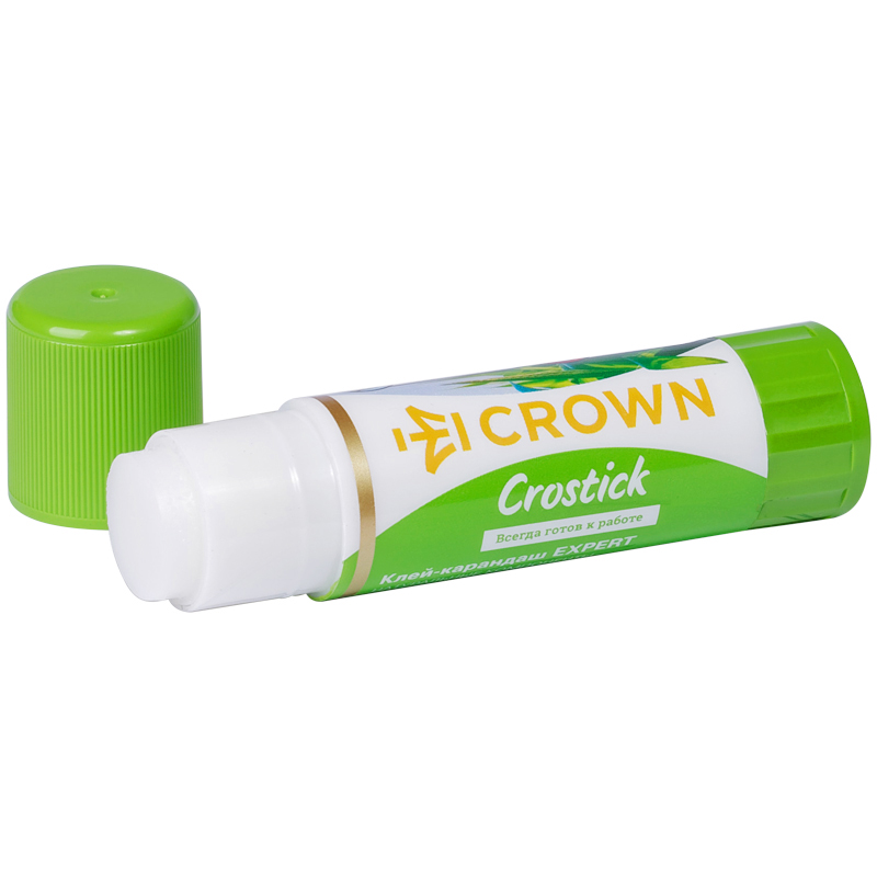 Клей-карандаш Crown "Expert", 22г, ПВП